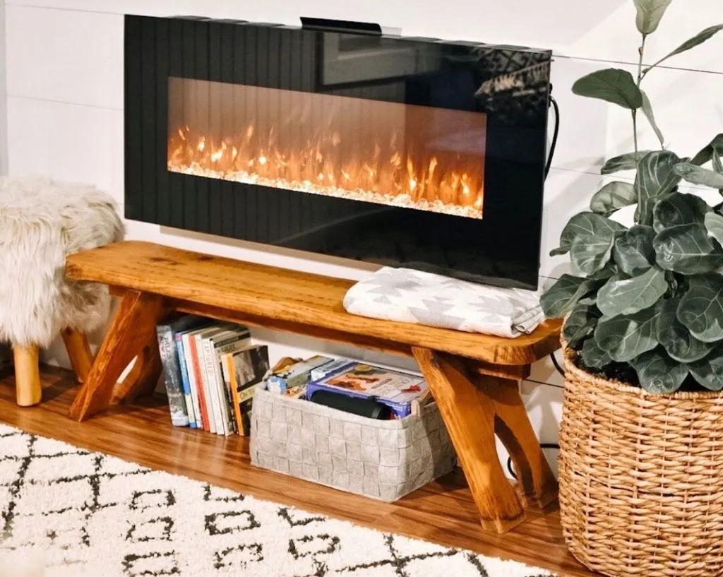 Lareira em casa: fácil e aconchegante.