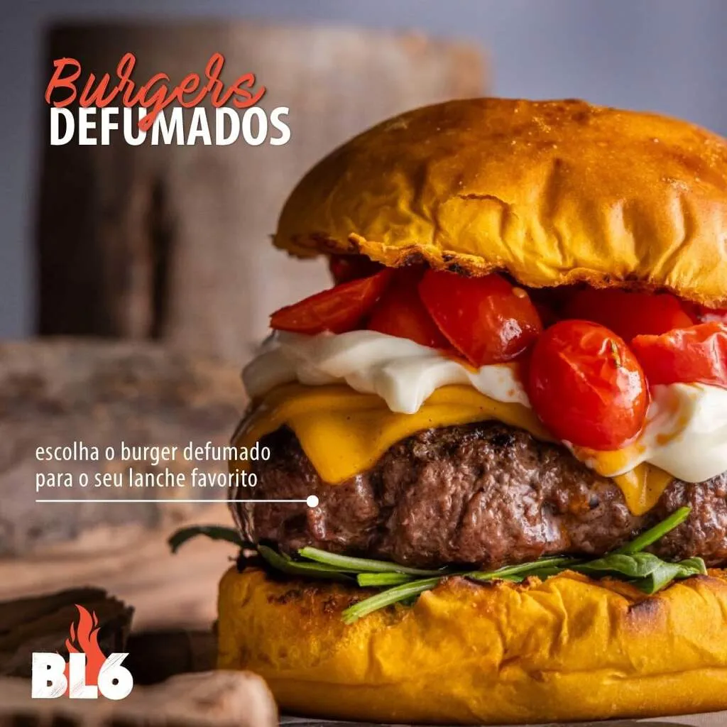 hambúrgueres da hamburgueria em Moema BL6 Burger