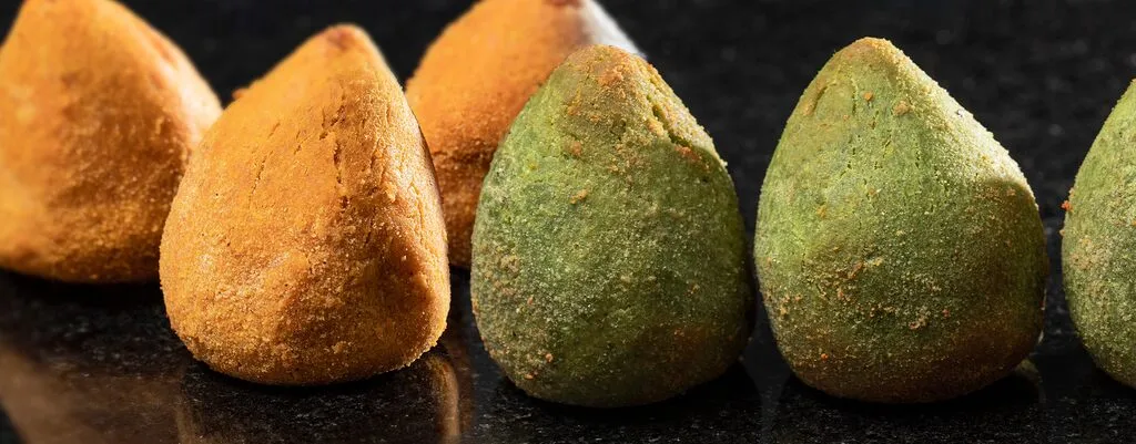 coxinhas veganas de um dos restaurantes veganos em Moema