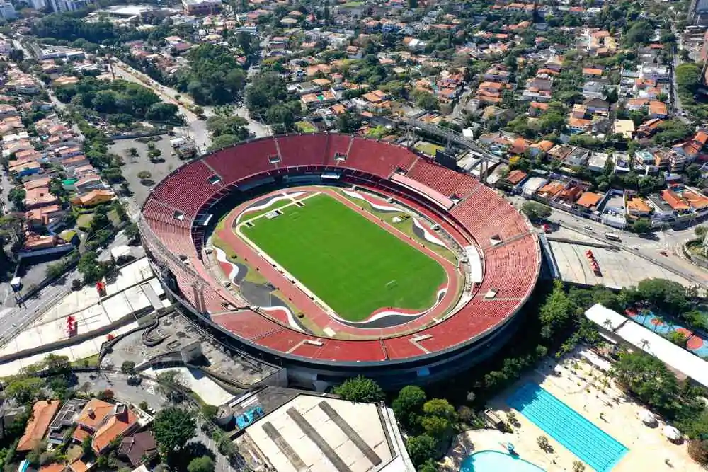 imagem do estádio Morumbi