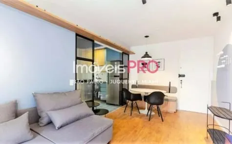 Apartamento para alugar com 1 quarto e 45 m² em Itaim Bibi, São Paulo — foto 1 (Ref. IP19439)