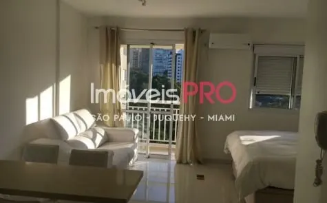 Apartamento para alugar com 1 quarto e 40 m² em Panamby, São Paulo — foto 1 (Ref. IP20207)