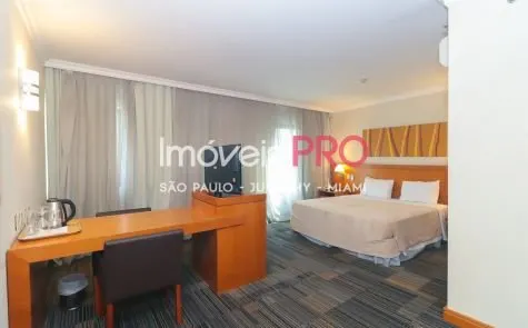 Flat para alugar com 1 quarto e 30 m² em Jardim Paulista, São Paulo — foto 1 (Ref. IP22423)