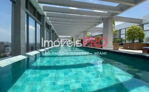 Apartamento para alugar com 1 quarto e 40 m² em Pinheiros, São Paulo — foto 1 (Ref. IP22648)