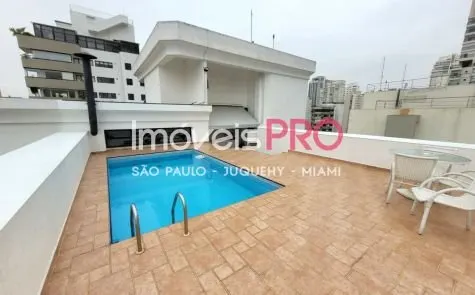 Cobertura para alugar com 3 quartos e 260 m² em Brooklin, São Paulo — foto 1 (Ref. IP23512)