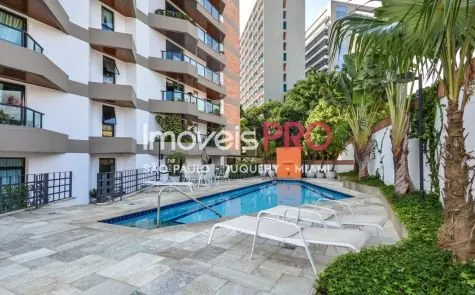 Apartamento para alugar com 3 quartos e 137 m² em Campo Belo, São Paulo — foto 1 (Ref. IP24382)