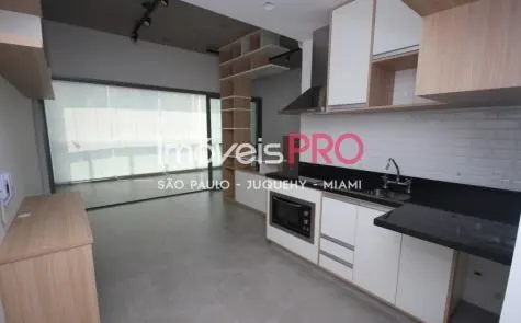 Apartamento para alugar com 1 quarto e 45 m², R$ 4.300/mês em Moema, São Paulo — foto 1 (Ref. IP2497)