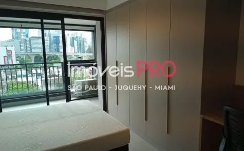 Apartamento para alugar com 1 quarto e 33 m² em Brooklin, São Paulo — foto 1 (Ref. IP27749)