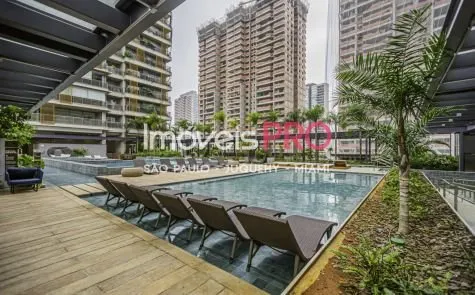 Apartamento para alugar com 1 quarto e 77 m² em Brooklin, São Paulo — foto 1 (Ref. IP29458)