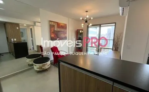 Apartamento para alugar com 1 quarto e 50 m² em Moema, São Paulo — foto 1 (Ref. IP29593)
