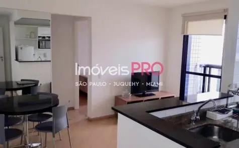Apartamento para alugar com 1 quarto e 40 m² em Vila Olímpia, São Paulo — foto 1 (Ref. IP30381)