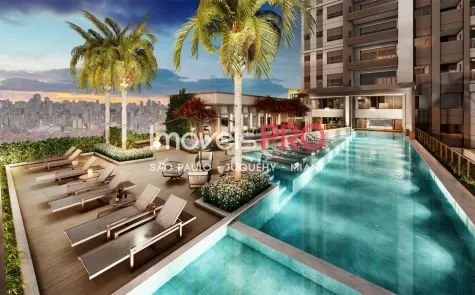 Apartamento à venda com 1 quarto e 31 m² em Brooklin, São Paulo — foto 1 (Ref. IP30785)