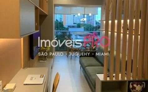 Apartamento à venda com 1 quarto e 43 m² em Brooklin, São Paulo — foto 1 (Ref. IP30950)