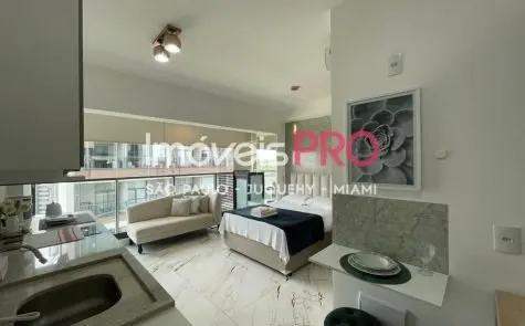 Apartamento para alugar com 1 quarto e 26 m² em Brooklin, São Paulo — foto 1 (Ref. IP31421)