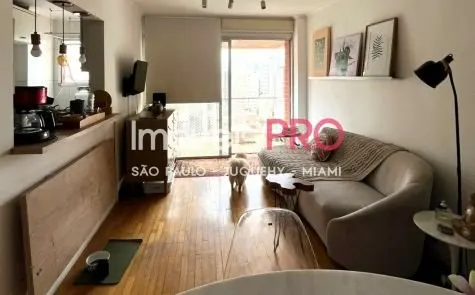Apartamento à venda com 1 quarto e 42 m², R$ 610 mil em Moema Índios, São Paulo — foto 1 (Ref. IP31481)