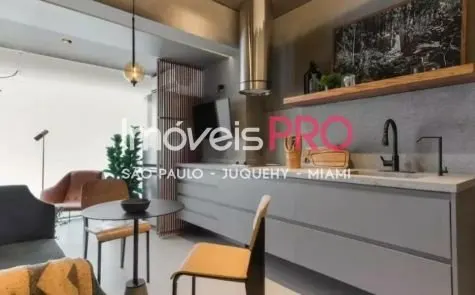Apartamento à venda com 1 quarto e 37 m² em Pinheiros, São Paulo — foto 1 (Ref. IP31533)