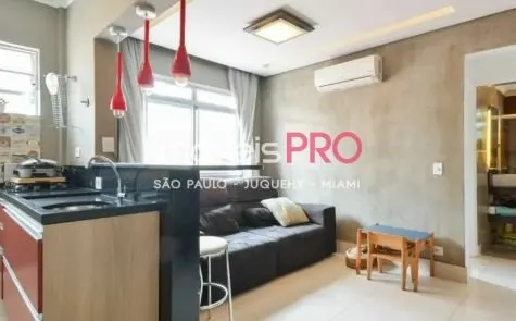 Apartamento à venda com 1 quarto e 38 m² em Vila Olímpia, São Paulo — foto 1 (Ref. IP31683)