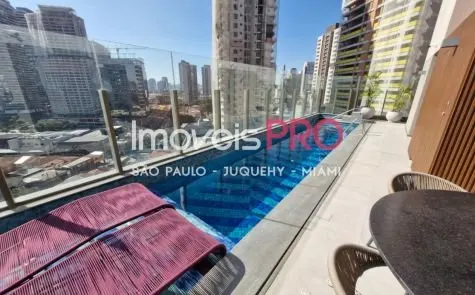 Apartamento para alugar com 1 quarto e 21 m² em Brooklin, São Paulo — foto 1 (Ref. IP31839)