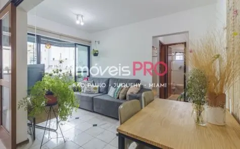 Apartamento à venda com 1 quarto e 44 m² em Moema Pássaros, São Paulo — foto 1 (Ref. IP31941)