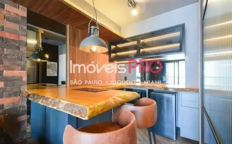 Apartamento à venda com 1 quarto e 28 m², R$ 730 mil em Moema, São Paulo — foto 1 (Ref. IP31988)