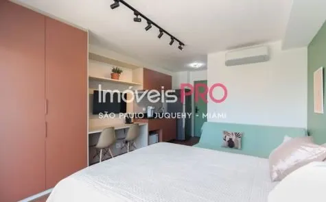 Apartamento à venda com 1 quarto e 24 m², R$ 439 mil em Pinheiros, São Paulo — foto 1 (Ref. IP32004)