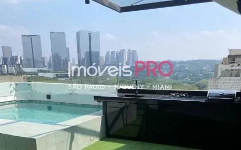 Cobertura para alugar com 1 quarto e 150 m² em Itaim Bibi, São Paulo — foto 1 (Ref. IP32021)