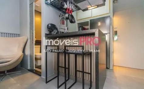 Apartamento à venda com 1 quarto e 26 m², R$ 450 mil em Moema Pássaros, São Paulo — foto 1 (Ref. IP32220)