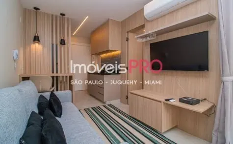 Apartamento para alugar com 1 quarto e 44 m², 1 suíte em Paraíso, São Paulo — foto 1 (Ref. IP32253)