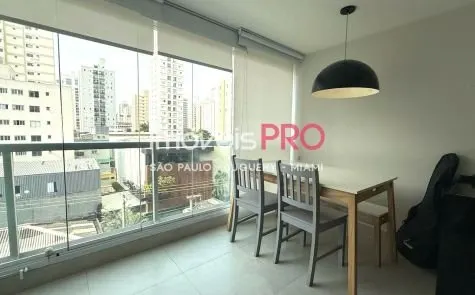 Apartamento à venda com 1 quarto e 36 m² em Moema, São Paulo — foto 1 (Ref. IP32331)