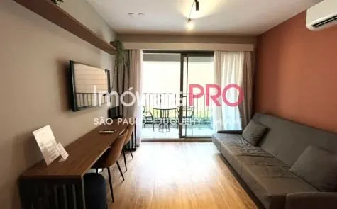 Apartamento à venda com 1 quarto e 43 m² em Indianópolis, São Paulo — foto 1 (Ref. IP32440)