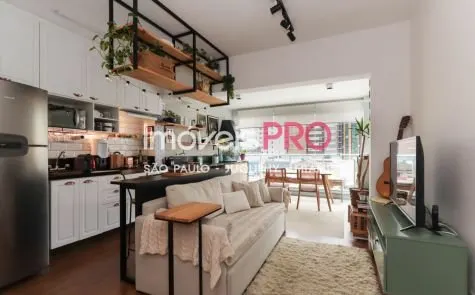 Apartamento à venda com 1 quarto e 50 m² em Indianópolis, São Paulo — foto 1 (Ref. IP32533)