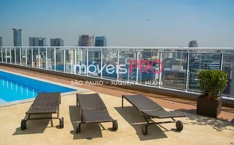 Apartamento à venda com 1 quarto e 45 m² em Brooklin, São Paulo — foto 1 (Ref. IP32935)