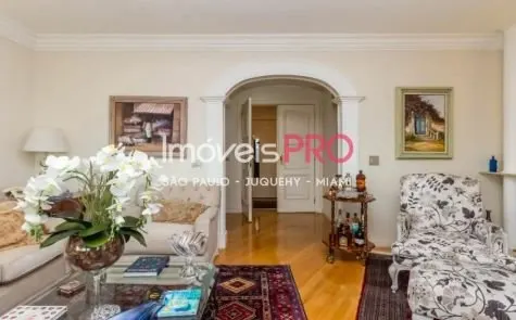 Apartamento para alugar com 4 quartos e 198 m² em Moema Pássaros, São Paulo — foto 1 (Ref. IP33100)
