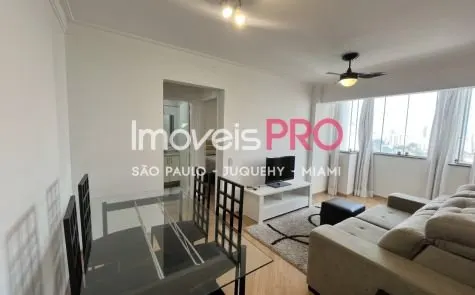 Apartamento para alugar com 1 quarto e 42 m² em Moema, São Paulo — foto 1 (Ref. IP33114)