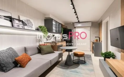 Apartamento à venda com 1 quarto e 27 m² em Vila Olímpia, São Paulo — foto 1 (Ref. IP33540)