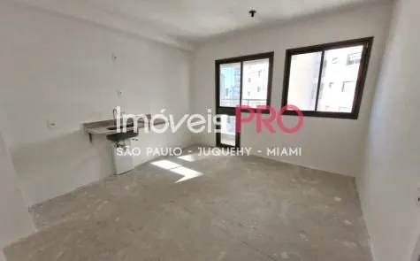 Apartamento à venda com 1 quarto e 22 m², R$ 330 mil em Brooklin, São Paulo — foto 1 (Ref. IP33719)