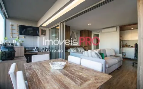 Apartamento à venda com 1 quarto e 43 m² em Brooklin, São Paulo — foto 1 (Ref. IP33766)