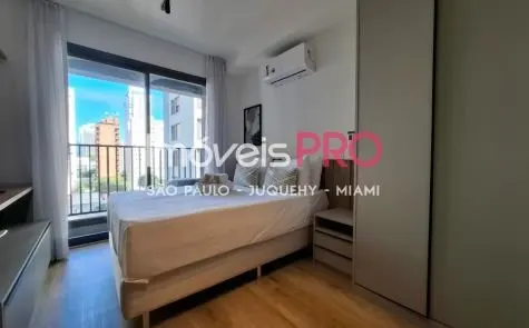 Apartamento à venda com 1 quarto e 25 m², R$ 399 mil em Campo Belo, São Paulo — foto 1 (Ref. IP33773)