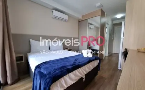 Apartamento à venda com 1 quarto e 25 m², R$ 419 mil em Campo Belo, São Paulo — foto 1 (Ref. IP33775)