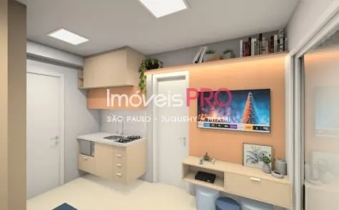 Apartamento à venda com 1 quarto e 27 m² em Vila Olímpia, São Paulo — foto 1 (Ref. IP34027)