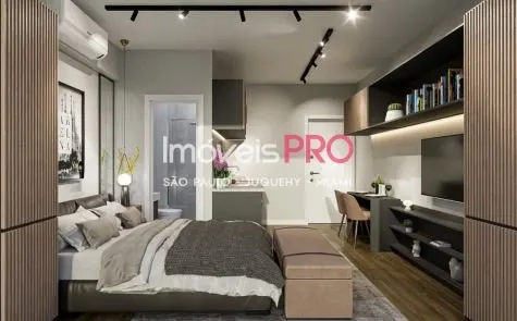 Apartamento à venda com 1 quarto e 25 m² em Pinheiros, São Paulo — foto 1 (Ref. IP34135)