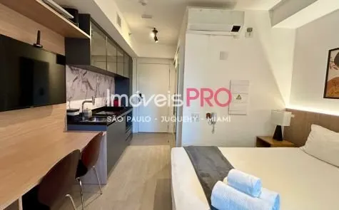 Apartamento à venda com 1 quarto e 21 m², R$ 415 mil em Moema, São Paulo — foto 1 (Ref. IP34141)