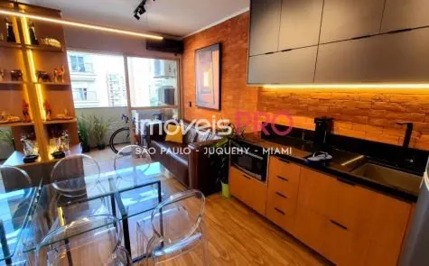 Apartamento à venda com 1 quarto e 33 m² em Moema Pássaros, São Paulo — foto 1 (Ref. IP34369)