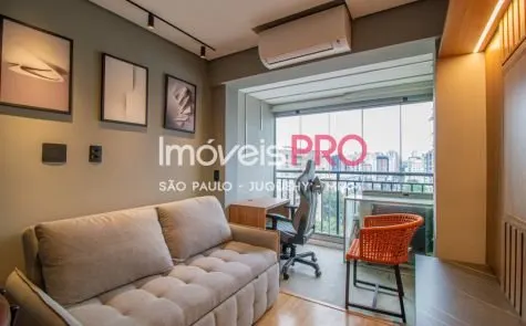 Studio à venda com 1 quarto e 31 m², R$ 720 mil em Indianópolis, São Paulo — foto 1 (Ref. IP34432)