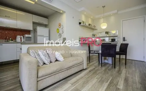 Apartamento à venda com 1 quarto e 49 m² em Vila Nova Conceição, São Paulo — foto 1 (Ref. IP34579)