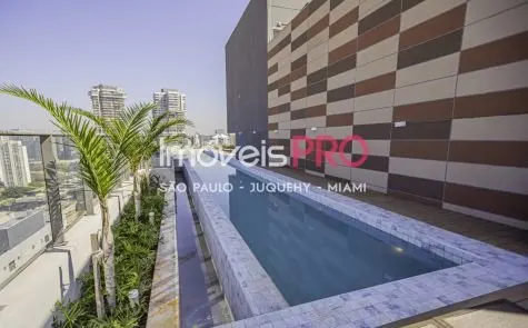 Apartamento à venda com 1 quarto e 22 m², R$ 423 mil em Brooklin, São Paulo — foto 1 (Ref. IP34775)