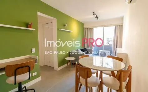 Apartamento para alugar com 1 quarto e 50 m² em Itaim Bibi, São Paulo — foto 1 (Ref. IP36043)
