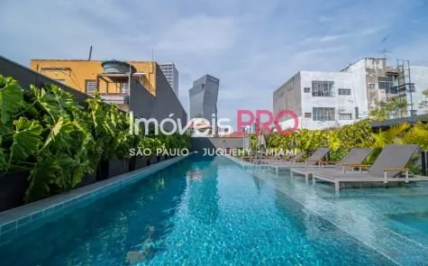 Apartamento para alugar com 1 quarto e 40 m² em Pinheiros, São Paulo — foto 1 (Ref. IP36064)