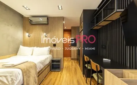 Studio à venda com 1 quarto e 27 m² em Pinheiros, São Paulo — foto 1 (Ref. IP38581)