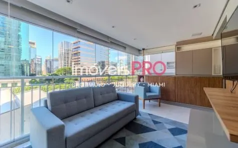 Apartamento à venda com 1 quarto e 54 m² em Itaim Bibi, São Paulo — foto 1 (Ref. IP38609)